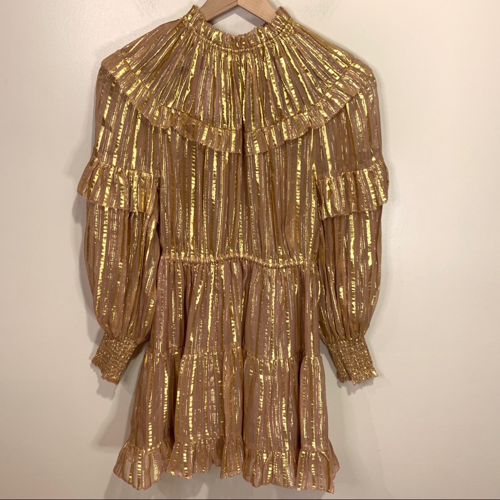 NEW ULLA JOHNSON Rose Averil Mini Dress - Picture 6 of 15